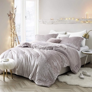 Silver Orchid Quirk Oversized Champagne Pink Comforter