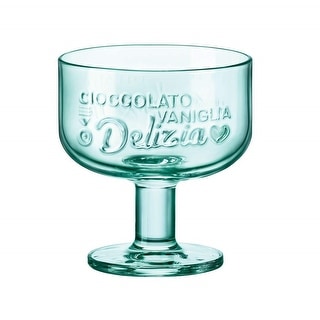 Bormioli Rocco Retro Graphica Dessert Cup Glass Dish - 9.5 oz