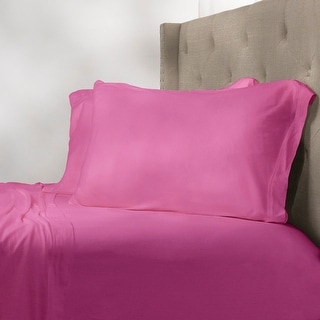 Jersey Cotton Sheet Set, 100% Cotton, 140 GSM, No Piling, Breathable, Cozy Comfort