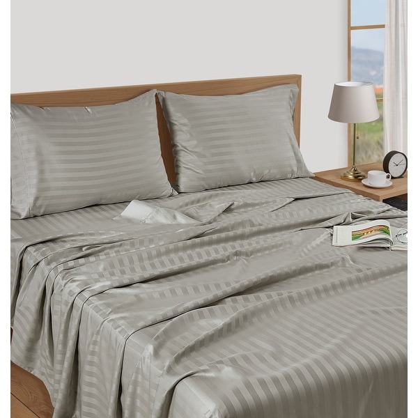 Luxury Egyptian Cotton Sateen Weave 800 TC Deep Pocket Sheet Set