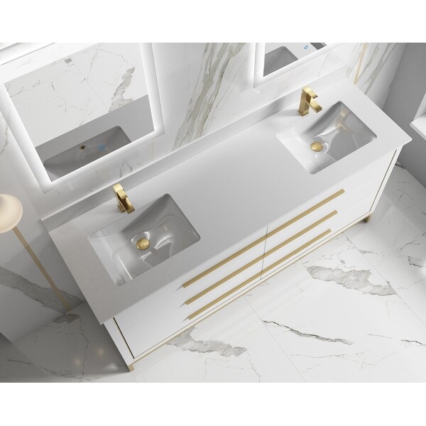 Alma Kathyia 72 inch Double Sink Vanity
