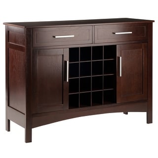 Gordon Buffet Cabinet, Cappuccino - 43.7"W x 16.1"D x 32.2"H