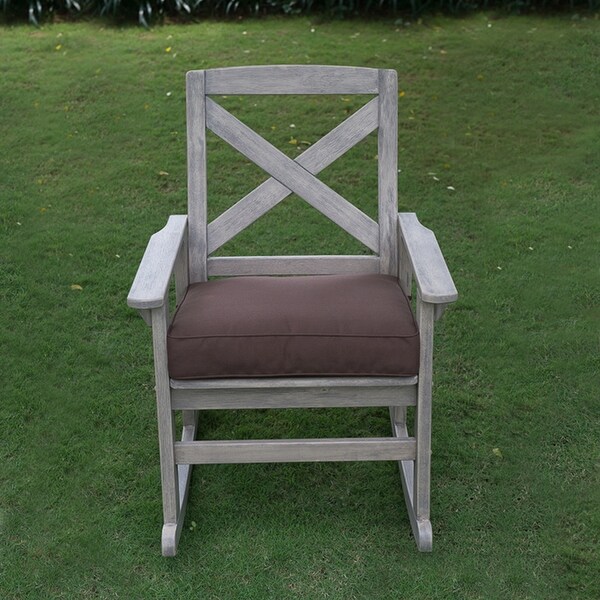 Cambridge Casual West Lake Solid Mahogany Outdoor Rocking Chair