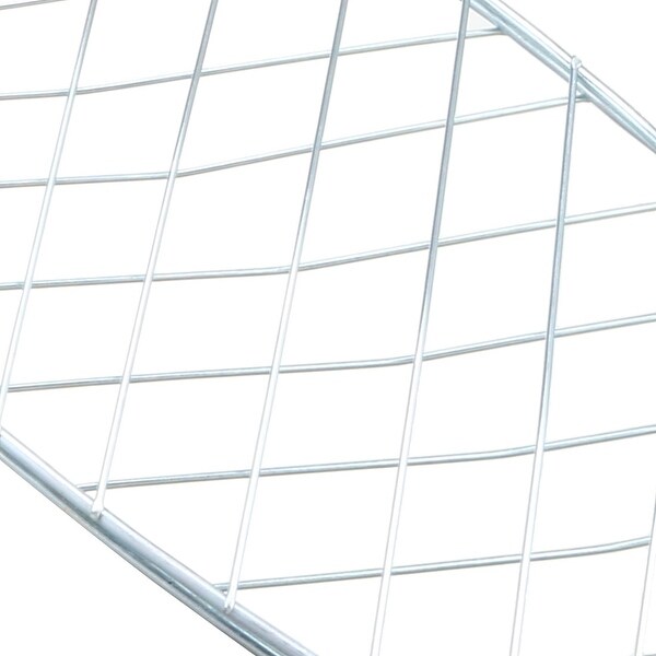 Stainless Steel Fish Grill Basket 21.46", Wood Handle, BBQ Grilling Roast Basket - 21.46" x 4.53"(L*W)