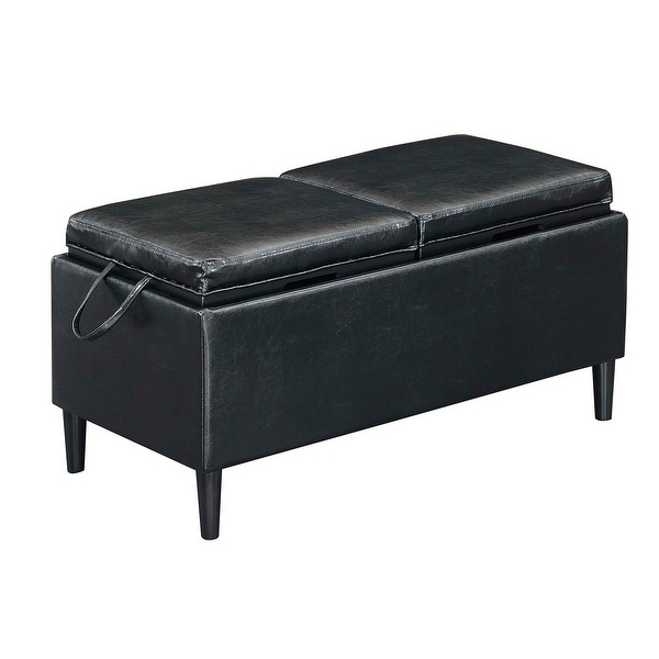 Copper Grove Suonenjoki Storage Ottoman with Trays