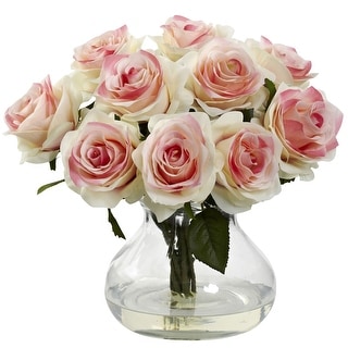 Rose Arrangement w/Vase - 11