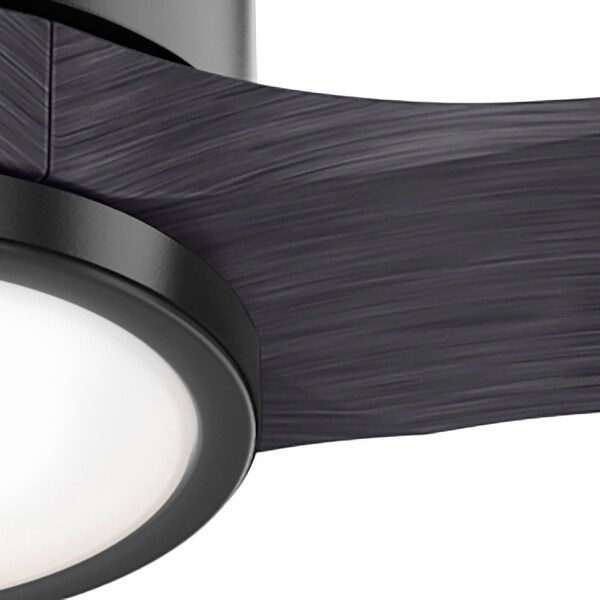 Hunter 72" Park View Outdoor Ceiling Fan with LED Light Kit, Handheld Remote, Damp Rated