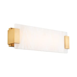 Modern Forms Quarry 18" Wide ADA LED Bath Bar with Spanish Alabaster