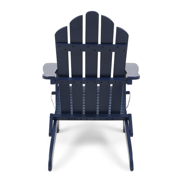Hollywood Foldable Acacia Adirondack Chair by Christopher Knight Home