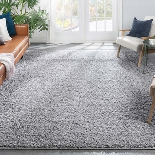 Well Woven Elle Basics Emerson Plain Shag Area Rug