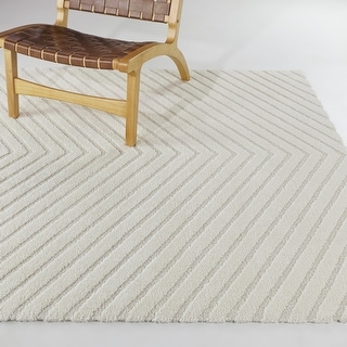 Nikolaus Modern Striped Area Rug