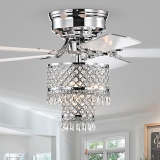 Silver Orchid Lawrence Pull-chain Ceiling Fan