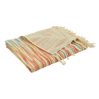Rainbow Stripe Design Throw Blanket