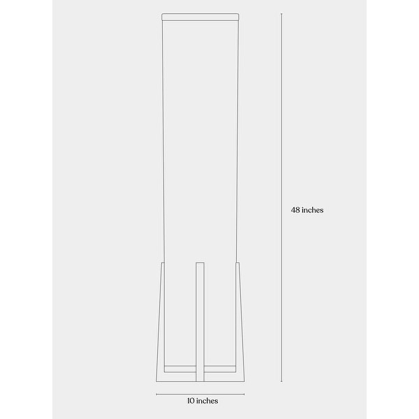 Brightech Parker LED Floor Lamp - Havana Brown