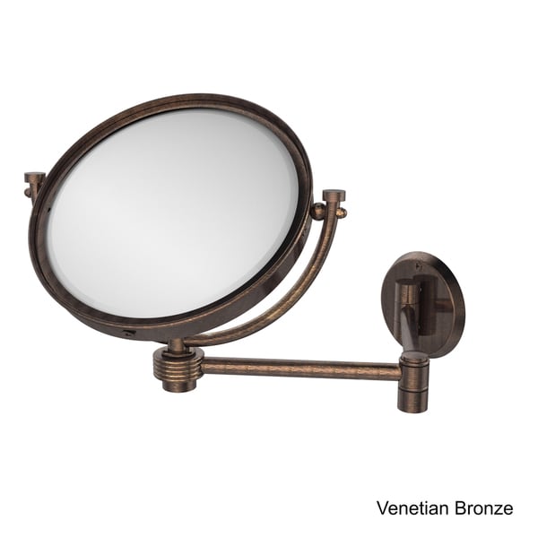 Allied Brass 8-inch Wall-mounted Extending Makeup Mirror