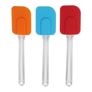 Flexible Silicone Spatula Set Heat Resistant Non Stick