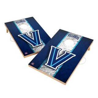 Vintage Villanova University Wildcats Solid Wood 2x3 Cornhole Set