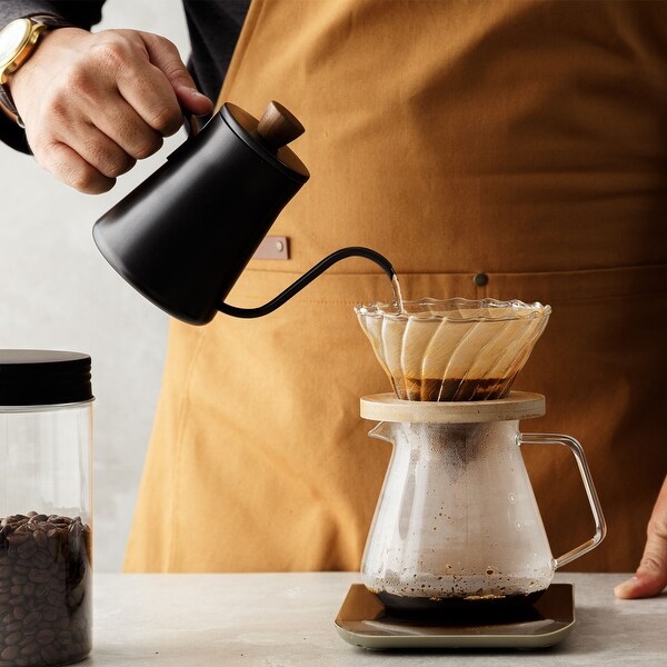 2-4 Cup Basket Coffee Filters Coffee Paper 7.3x1.9 Inch Drip Coffee Pack of 100