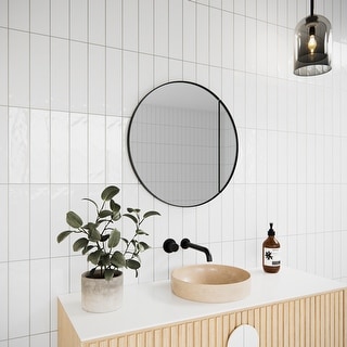 One Door Steel Frame Round Shape Medicine Cabinet