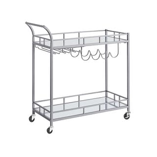 Home Bar Serving Cart - 15”D x 31.5”W x 30.5”H