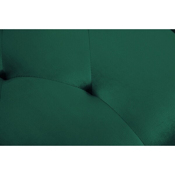 Modern Velvet Convertible Sofa Bed Sleeper with Nailheads