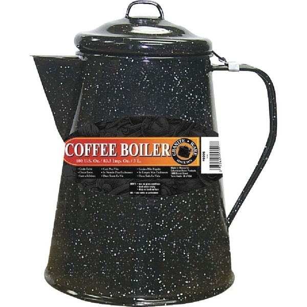GraniteWare 12 Cup Black Coffee Boiler - 1 Each