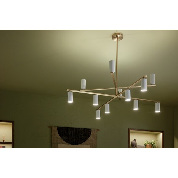 Kichler Lighting Gala 55.75 in. 12-Light LED Chandelier