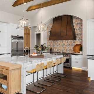 Merola Tile Americana Newton Encaustic 8.75" x 8.75" Porcelain Floor and Wall Tile