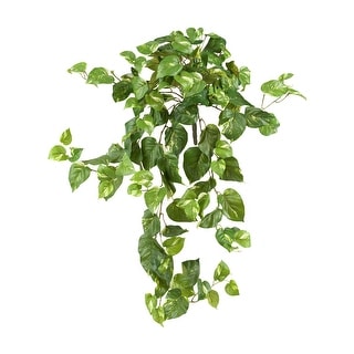 Set of 3 Pothos Hanging Bush Artificial Plants 40"