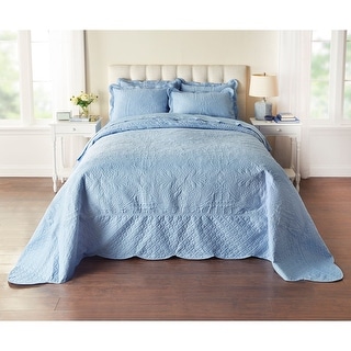 Lily Brocade Embossed Bedspread
