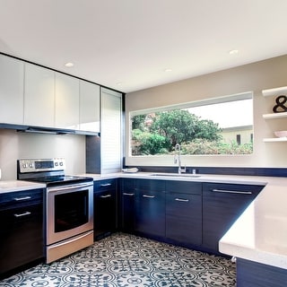 Merola Tile Arte Cloud 9-3/4" x 9-3/4" Porcelain Floor and Wall Tile