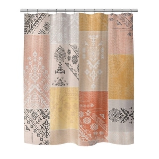 PATCH PINK PILLOW Shower Curtain By Kavka Designs