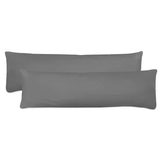 Fresh Ideas Microfiber Body Pillow Cover 2-Pack