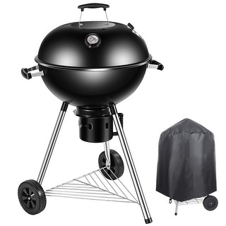 SUGIFT 22" Portable Premium Charcoal Grill with Cover