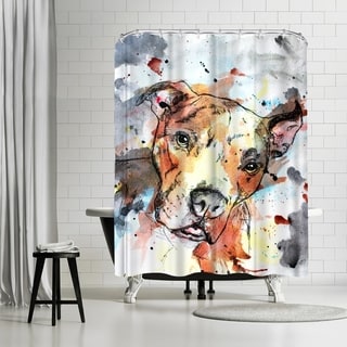 Colorful Dog - Shower Curtain