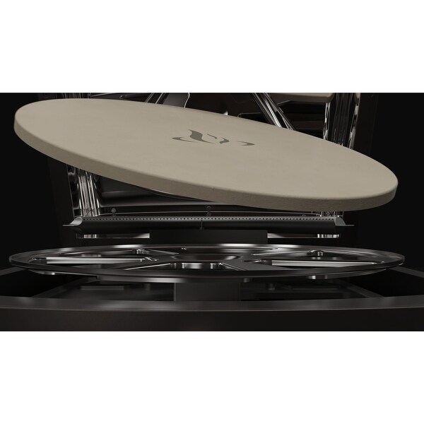 Halo Versa 16 Liquid Propane Gas Outdoor Pizza Oven with Rotating Cooking Stone - 43.54