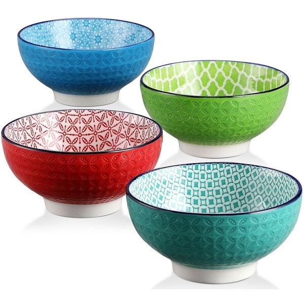 vancasso Macaron 6 inch 14 Oz Oriental Pasta Bowls Cereal Bowls