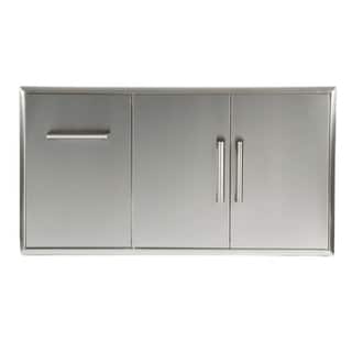 Combo Drawer - Pull Out LP Tank and Double Door
