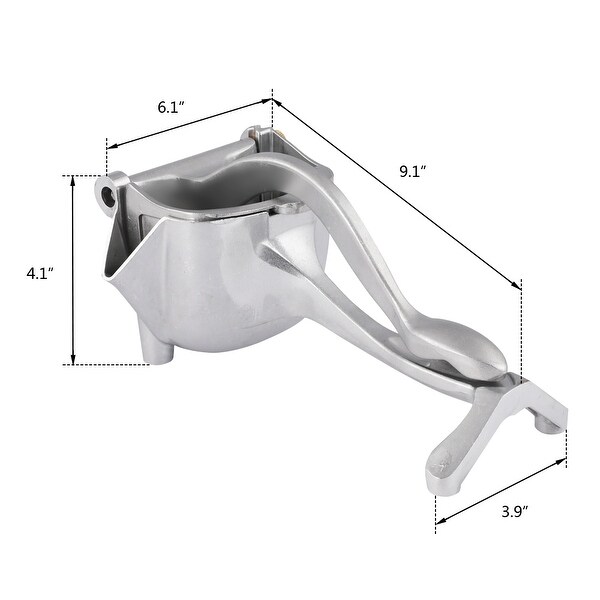 Kitchen Aluminum Squeeze Type Manual Juicer