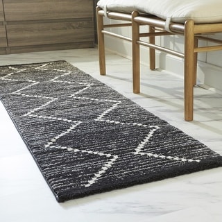 Oscar Modern Geometric Chevron Area Rug