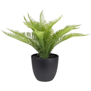 12" Potted Green Artificial Pinus Plant