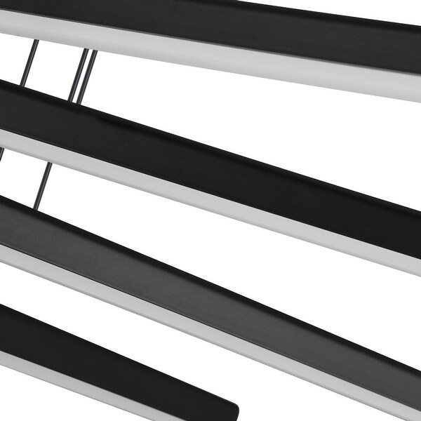 VONN Lighting Sirius 32" ETL Certified Integrated LED Adjustable Dimmable Pendant Black - 32.25"L x 32.25"W x 68.75"H