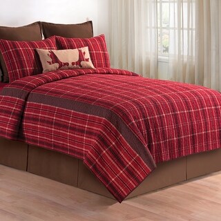 Collin Red Standard Sham