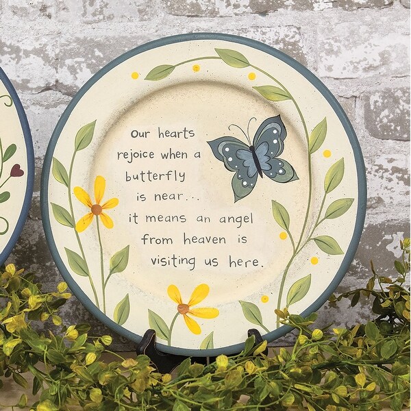 Loved One Butterfly Plate