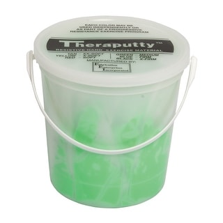 CanDo Theraputty Exercise Material - 5 lb - Green - Medium