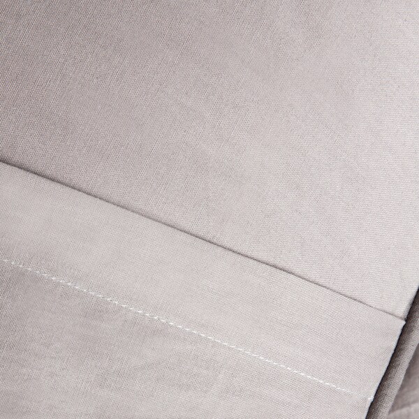 Andrew Charles Grey Geometric Pattern Euro Sham