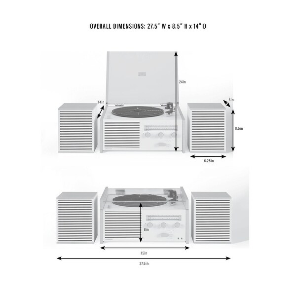 Switch II Record Player with Speakers