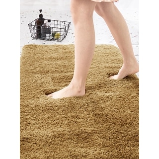Deconovo Super Absorbent & Thick Plush Bath Mat Rugs (1 PC)