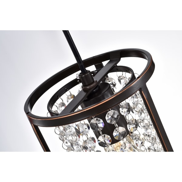 Chalte Oil Rubbed Bronze 1-light 6-inch Pendant