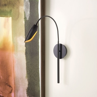 Fredrick Ramond FR35800BLK LED Wall Sconce Bowery Black - One Size